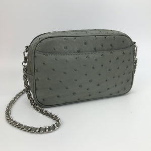 Bianca Ostrich skin sling bag