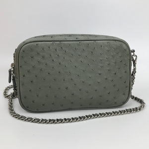 Bianca Ostrich skin sling bag