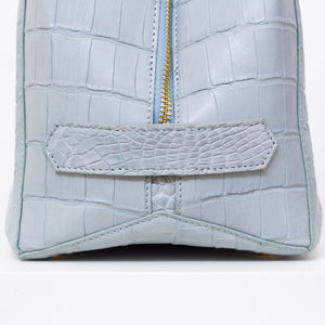 Adele Matt Crocodile skin Top-handle handbag